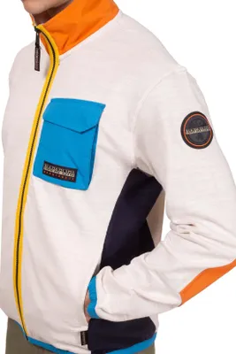 Immagine prodotto di NAPAPIJRI - Felpa uomo Tepees colorblock con zip  - Taglia S