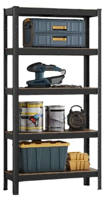 Immagine prodotto di Scaffale robusto per magazzino – Ideale per cantine/magazzini – Acciaio – 150 x 75 x 30 cm