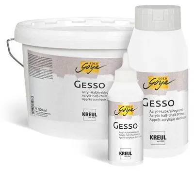 Immagine prodotto di Solo Goya Gesso Primer bianco - KREUL - 250 ml