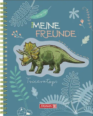 Produktbild von BRUNNEN Freundebuch Dinosaurer