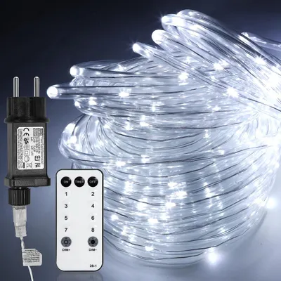 Produktbild von Peviasot 20m LED Lichtschlauch  Innen,LED Schlauch,Partylicht Dekobeleuchtung Weihnachten,Kaltweiß