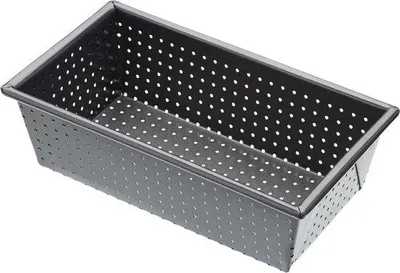 Obrázok produktu pre Perforovaný plech na pečenie chleba 19 kg, uhlíková oceľ 1 mm, 21 x 11 x 7 cm