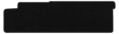 Produktbild von Velours-Fußmatten Hinten für VW Transporter T6 2015-2019 (Dostawczy 2 rzędy) – 2-tlg, Schwarz, passgenau – Wielganizator LUX