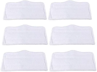 Image de Lot de 6 franges en plastique, blanches, 32 × 18 cm