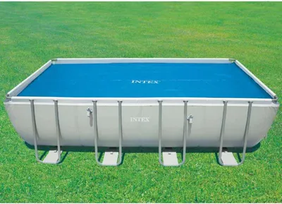 Produktbild von Solarabdeckplane für rechteckige Pools - 732 x 366 cm - Blau