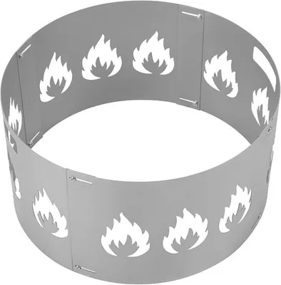 Imagen del producto de Protección contra chispas para brasero. Diámetro ajustable de 70 a 75 cm