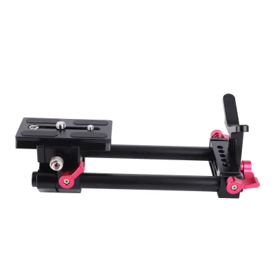 Obrázek produktu pro DSLR Camera Rail Riser Rig System,Camera Rail Riser Rig System,Camera Quick Release Base Kit,DSLR Camera Quick Release Base Kit,Camera Riser Clamp,Camera Mount Clamp