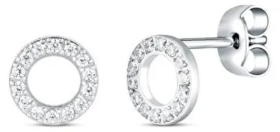 Immagine prodotto di Orecchini eleganti con cristalli Elorina Silver