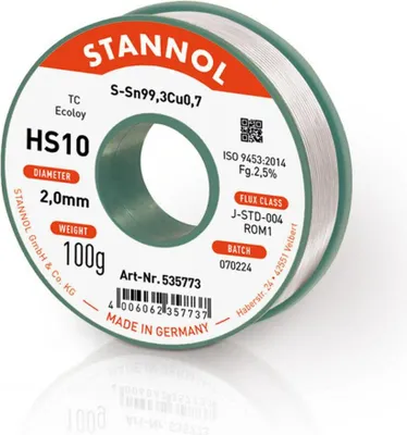 Immagine prodotto di Radiolot No.940047SB 100g Stannol