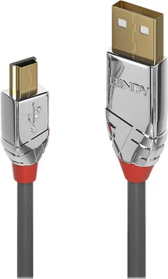 Immagine prodotto di LINDY USB 2.0 Kabel Typ A/Mini-B Cromo Line M/M 2m