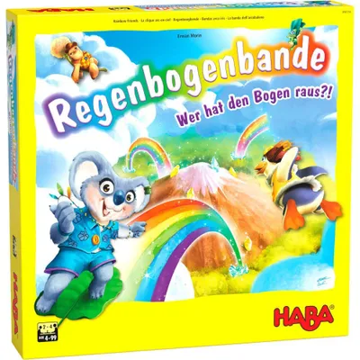 Produktbild von HABA Regenbogenbande, 4 Jahr(e), Acryl, Buche, Karton, Sperrholz, Mehrfarbig