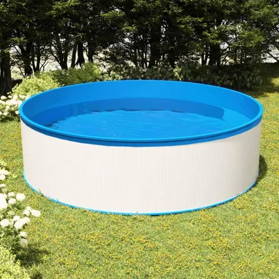 Produktbild von Aufstellpool mit Einhängeskimmer und Pumpe 350x90 cm in Weiß