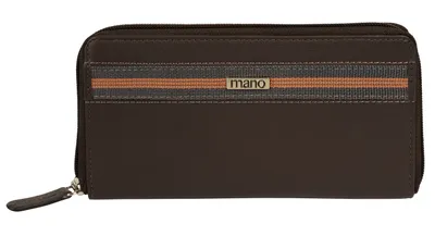 Produktbild von mano Geldbörse Damen 021563 dunkelbraun
