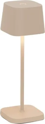 Immagine prodotto di Zafferano Ofelia Pro Micro Lampada a led da tavolo Sabbia ricaricabile e dimmerabile