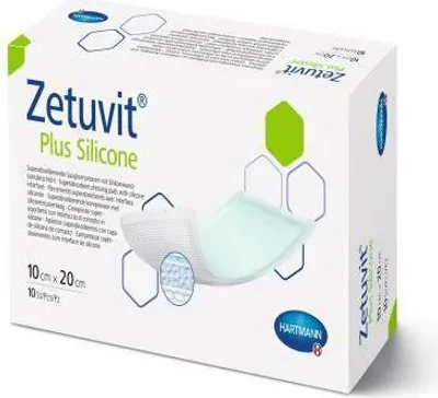 Immagine prodotto di BSN Zetuvit Compressa assorbente Plus Silicone, 1 confezione = 10 pezzi