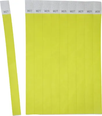 Image de Avery Zweckform AVZ TYVYW-50 - Einlassbänder reißfest gelb 500 Stück (TYVYW-50)
