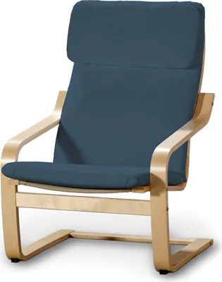 Produktbild von Dekoria Bezug für Poäng Sessel I, Dunkelblau, Sessel Poäng