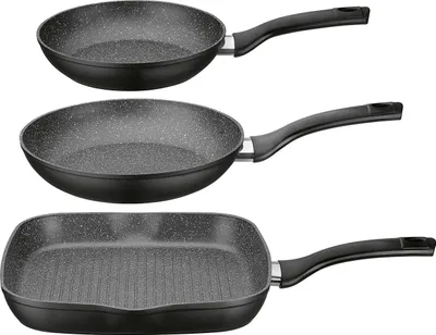 Immagine prodotto di GSW Gourmet Granit Set di pentole da 3 pezzi