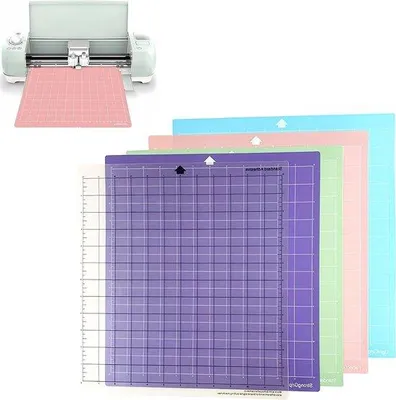 Obrázok produktu pre Protiskluzová podložka na rezanie 30 x 30 cm, patchwork, ručné práce, 5 ks