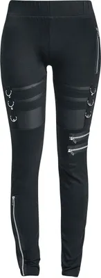 Produktbild von Chemical Black Leggings Damen Inka Leggings schwarz XXL