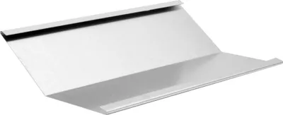 Produktbild von INEFA Kehlblech mit Wasserfalz aus Aluminium 200cm, Silber, Alublech für optimale Dachentwässerung, Dachrinnen Zubehör,  Germany