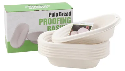 Obrázek produktu pro Košík na pečení chleba, oválný, 24,5 cm, 6 kusů