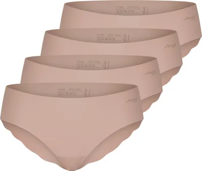 Produktbild von sloggi 4er Pack ZERO Microfibre 2.0 Hipster Kein Abzeichnen unter Kleidung, Weich und leicht, Aus recycelten Materialien