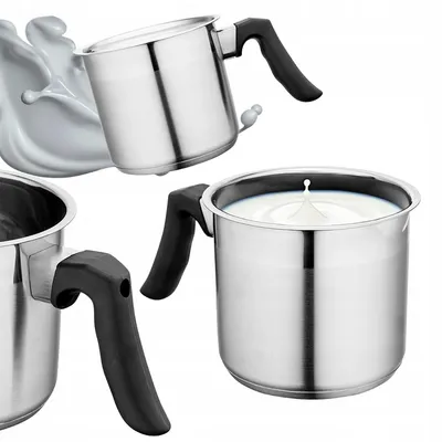 Produktbild von Altom Design Emilio Milchtopf Edelstahl Induktion 1,1 l