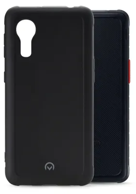 Produktbild von Mobilize Rubber Gelly Handyhülle für Samsung Galaxy Xcover 5 Hülle Flexibles TPU Backcover - Matt Black