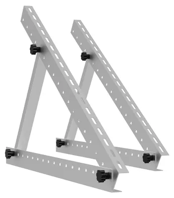 Solarpanel-Halter bis 712 mm, Neigung 10-90°, Alu