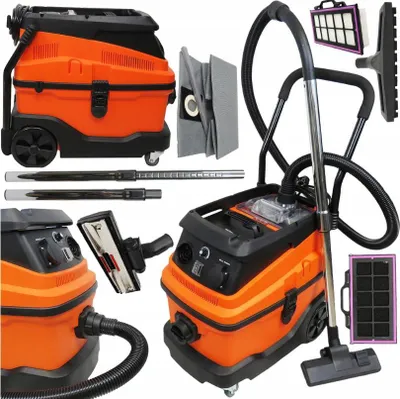 Immagine prodotto di Aspiratore industriale Kraft & Dele per aspirazione a secco e a umido 30l 1600W KD488