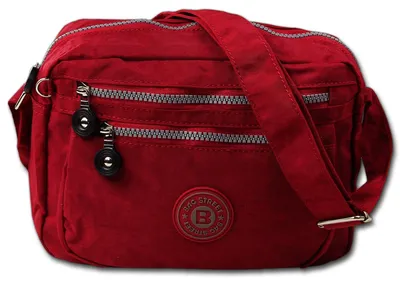 Produktbild von Bag Street Nylon Umhängetasche rot Damen Tasche D3OTJ202R