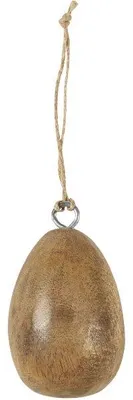 Produktbild von Ib Laursen Osterei zum Aufhängen Natur
