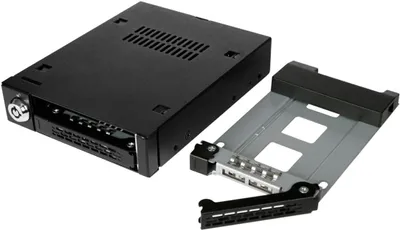 Obrázok produktu pre Icy Dock MB992SK-B, HDD, SSD, SATA, Serial ATA II, Serial ATA III, 2.5", Kov, 6 Gbit/s, HDD, Výkon
