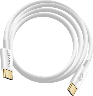 Obrázok produktu pre Mayaxess, kábel USB-C na USB-C 1 m pre iPhone 17 Air, biely