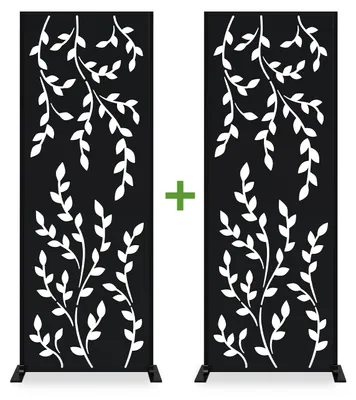 Produktbild von Set aus 2 dekorativen FOLYA-Paneelen, 160 cm hoch, mit vollständigem Muster