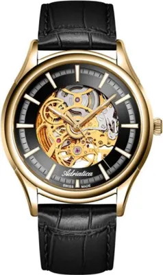 Produktbild von Uhr Adriatica Herren Schwarz adriatica-A2804.1B16AS
