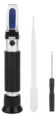 Produktbild von Refraktometer-Konzentrationsmessgerät, Handgerät 0-10% mit automatischer Temperaturkompensation