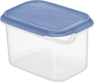 Produktbild von Rotho 1735706161WS, Container, Quadratisch, 1 l, Blau, Transparent, Kunststoff, -20 °C