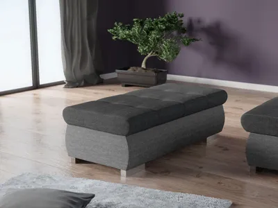 Obrázok produktu pre Taburet ABEL 2 - svetlý šedý / tmavý šedý