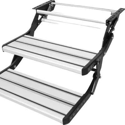 Produktbild von RV Schritte, manuelles Falt-Design, rutschfeste Oberfläche, 2Schritt