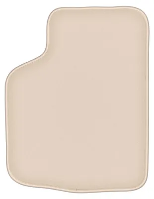 Produktbild von DURBAN Beige Velours-Fahrerfußmatte für Volkswagen Golf I Cabrio (1979-1993)