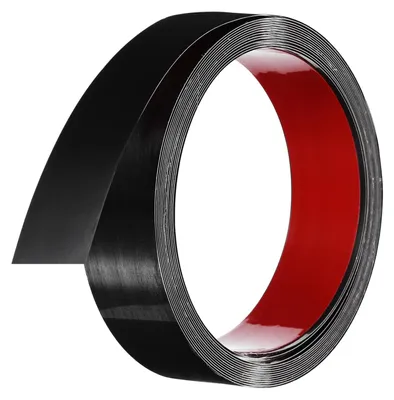 Obrázek produktu pro Samolepicí černý rámeček pro zrcadla a dekorace na stěnu, rozměry 3 metry x 4 cm