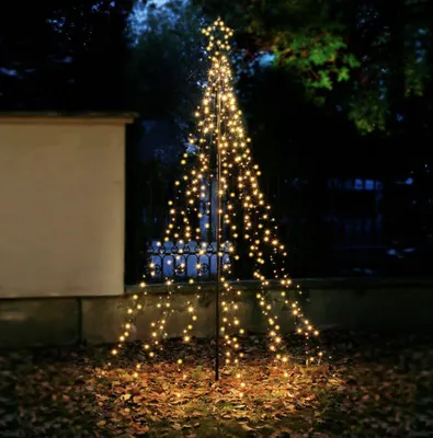 Produktbild von Weihnachtsbaum mit 500 LED warmem Weiß - 250 cm