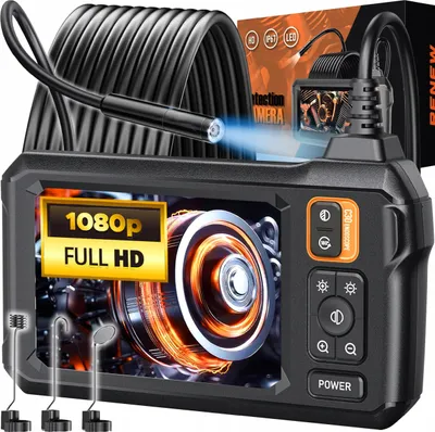 Zdjęcie produktu dla Endoskop Kamera INSPEKCYJNA FULL HD 5M Wyświetlacz IPS 4.3" LED CMOS 1080p