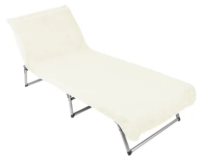 Produktbild von Liegenbezug Frottee für Gartenliege, 100% Baumwolle, 75x215 cm, creme