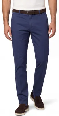 Produktbild von Blaue Hose Flatfront Modell Meyer normale Passform