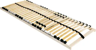 Produktbild von Lattenrost Braun 80 x 190 cm Massives Buchenholz