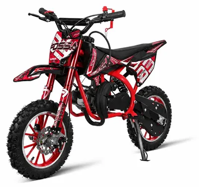 Produktbild von Pocketbike 49ccm Bike Kinder Crossbike Dirtbike Kindermotorrad Fossa Rot