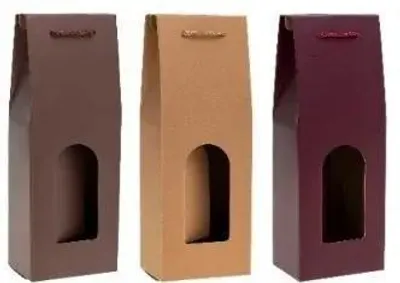 Obrázek produktu pro Taška na láhev 9 x 39 x 9 cm MIX – Rozette
